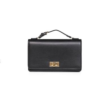 Fendi Peekaboo Wallet On Chain - Black