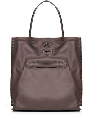 Zanellato Gianduiotto A'Spasso Medium Tote Bag - Brown
