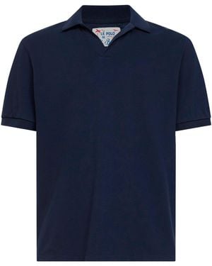 MC2 Saint Barth Polo Shirt Charles - Blue