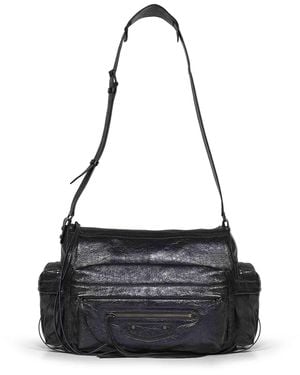 Balenciaga Borsa Crossbody Multitasche Le City Media Nera - Nero