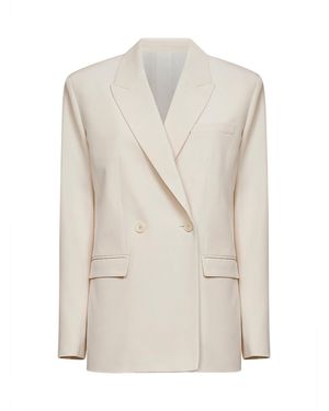 Isabel Marant Giacca Doppiopetto Calie - Bianco