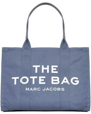 Marc Jacobs Borsa A Mano The Canvas Large Tote Bag - Blu