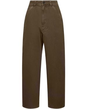 Lemaire Midweight Denim Large Jeans - Green