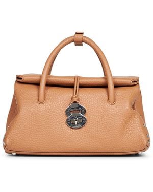 Zanellato Amaretto Dotta Small Handbag - Natural