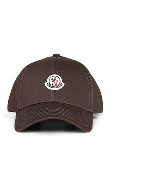 Moncler Berretto Da Baseball - Marrone