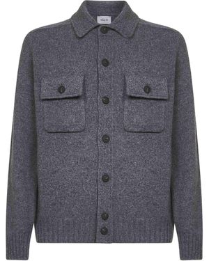 D 40 Virgin Wool Knit Jacket - Blue