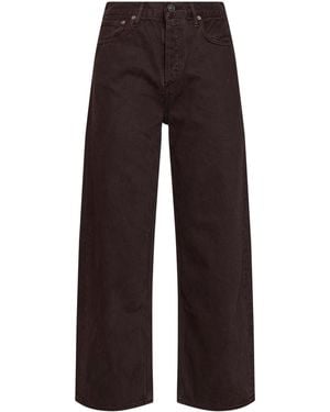 Agolde Denim Ren (Flyweight) Jeans - Brown