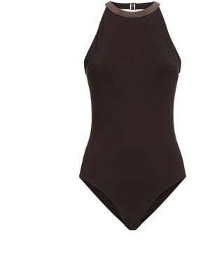 Brunello Cucinelli Costume Intero - Marrone