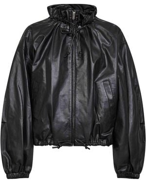 Isabel Marant Neela Faux Leather Jacket - Black