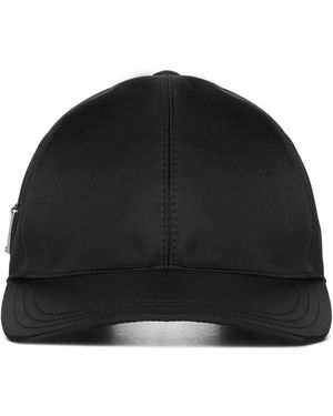 Prada Re-Nylon Baseball Cap - Black