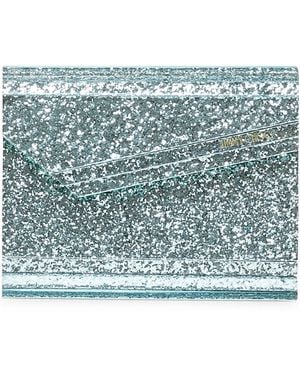 Jimmy Choo Pochette Candy Acqua - Blu
