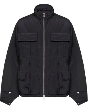 Oamc Peacemaker Padded M65 Field Jacket - Black