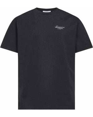 Givenchy Stamp Print T-Shirt - Black