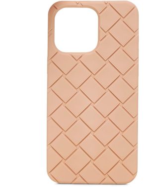 Bottega Veneta Custodia Per Iphone 15 Pro Max - Neutro