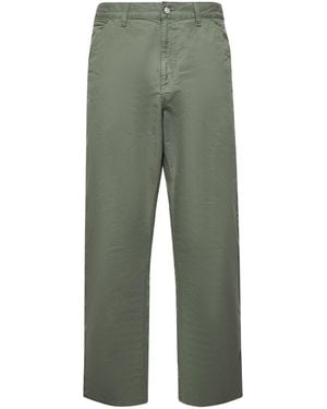 Carhartt Cotton Single Knee Trousers - Green