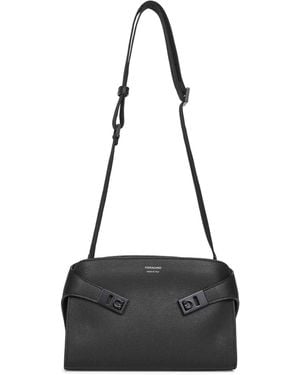 Ferragamo Hug Messenger Bag - Black