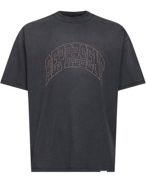 Represent Embellished T-Shirt - Black