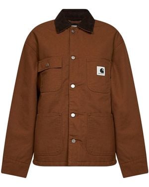 Carhartt Tobacco Og Michigan Coat Jacket - Brown