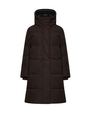 Canada Goose Arabica Louise Tonal Disc Hooded Parka - Black