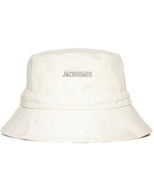 Jacquemus "Bob Gadjo" Bucket Hat - White