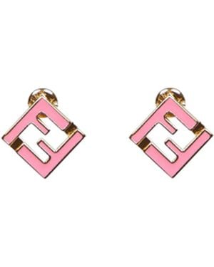 Fendi And Forever Earrings<Br - White