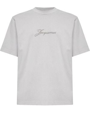 Jacquemus Cotton Pigmento T-Shirt - White