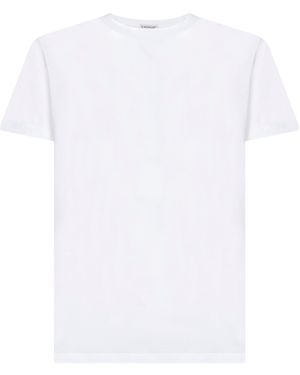 Moncler Cotton Double Logo Patch T-Shirt - White