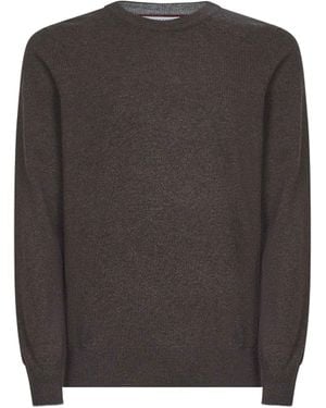 Brunello Cucinelli Cashmere Crewneck Sweater - Gray