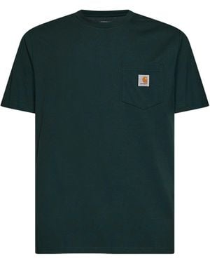 Carhartt Dark Scarab Pocket T-Shirt - Green