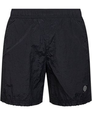 Stone Island Shorts Da Mare - Blu