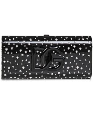 Dolce & Gabbana Dolce Box Clutch Bag - Black