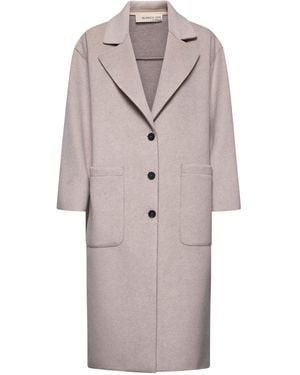 Blanca Vita Double Jersey Celtis Coat - Grey