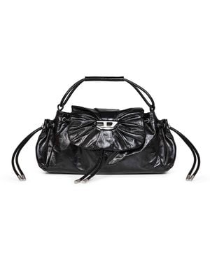 DIESEL Borsa A Mano Scrunch-D Nera - Nero