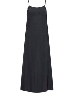 Uma Wang Viscose Anaya Midi Dress - Black