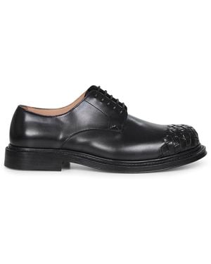 Bottega Veneta James Lace-Up Shoes - Black