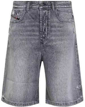 DIESEL De-Sire-Short Bermuda Shorts - Gray