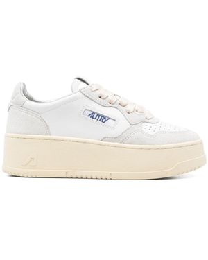 Autry SNEAKERS MEDALIST PLATFORM - Bianco