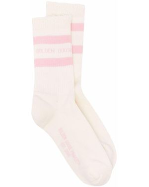 Golden Goose Ribbed Socks - Pink