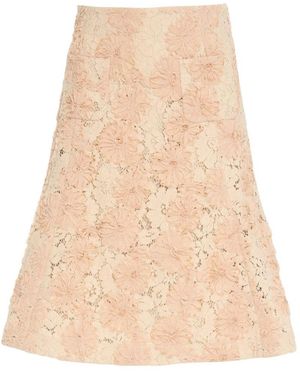 N°21 Lace Skirt - Natural
