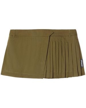 Off-White c/o Virgil Abloh Minigonna Savana - Verde