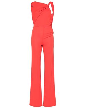 ANDAMANE Stretch Jersey Jumpsuit - Red
