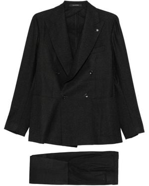 Tagliatore Double-Breasted Dress - Black