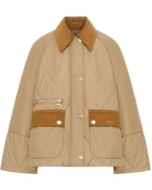 Barbour Giacca trapuntata MARTHA - Neutro