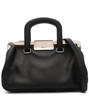 Max Mara Small Leather Handbag - Black