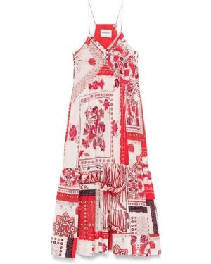 Isabel Marant ABITO STAMPATO - Rosso