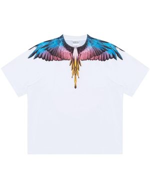 Marcelo Burlon T-Shirt Icon Wings - Blu