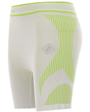 CASABLANCA Logo-Detail Shorts - Green