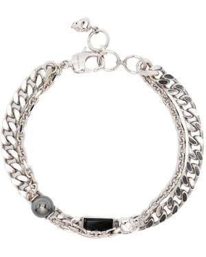 McQueen 'Skull' Bracelet - Metallic