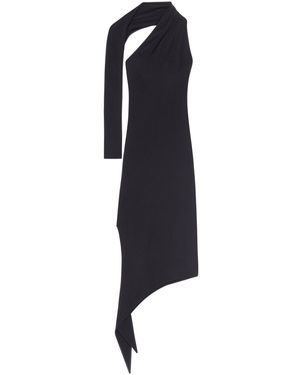 Courreges Crepe Dress - Blue