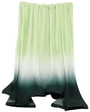 ROWEN ROSE Pleated Skirt - Green